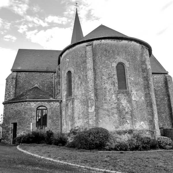 L'église de Bourgnouvel à Belgeard