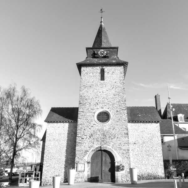 L'église de Saint-Berthevin